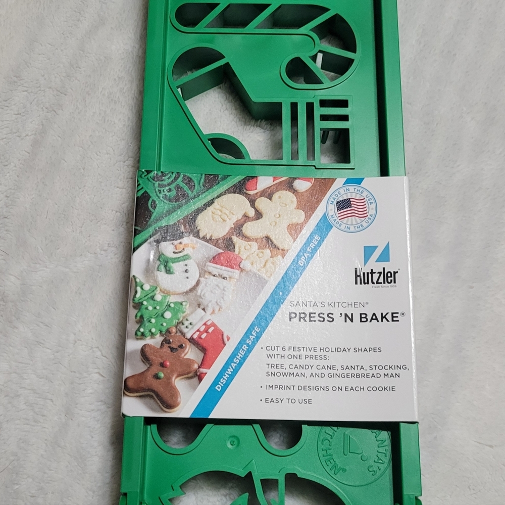 🌞Green Holiday Cookie Cutter Set - Picture 4 of 6